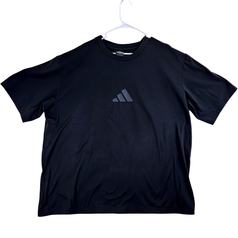 adidas Z.N.E.‎ Loose-Fit Tee JJ1151 T-Shirt Mens XLT Black  Gorpcore Athleisure